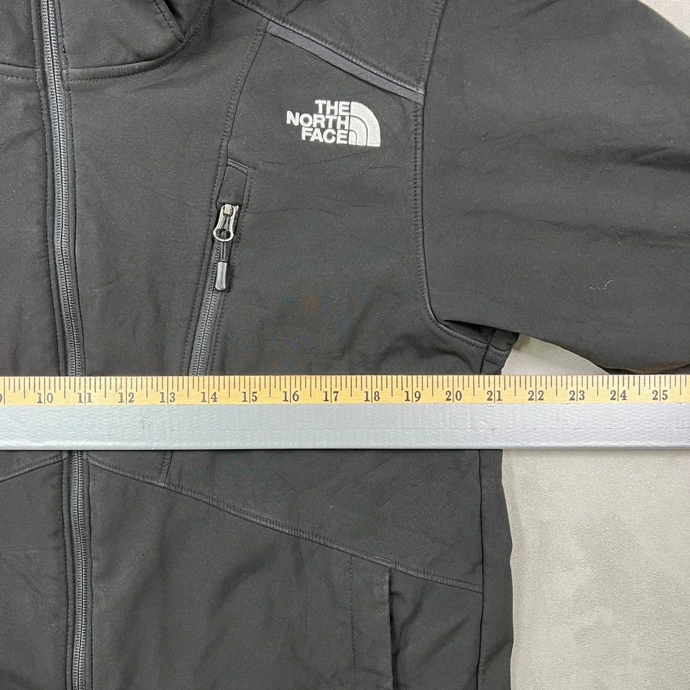 The North‎ Face Apex Bionic Softshell Jacket Mens S Black Full Zip Outdoor